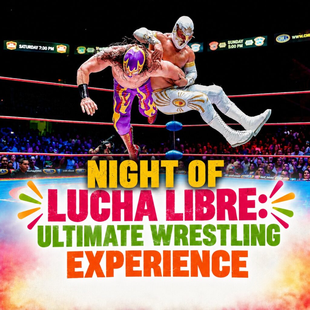 Mezcal Tasting + Lucha Libre at Arena México